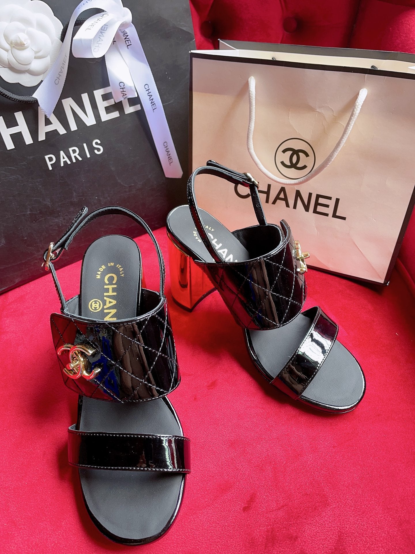 23 new butterfly high-heeled sandals SXC051105