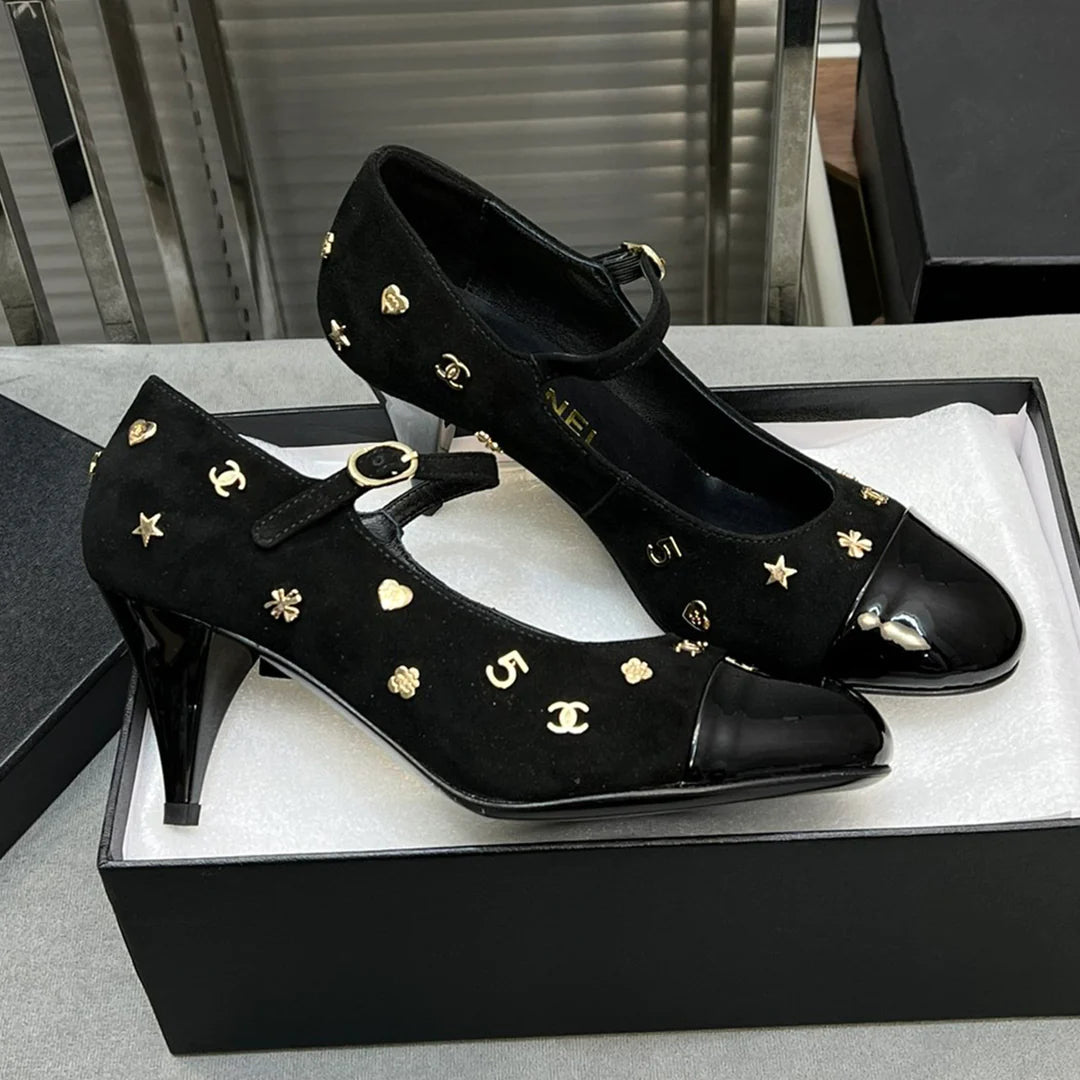 New fashionable and versatile suede high heels 1024031908