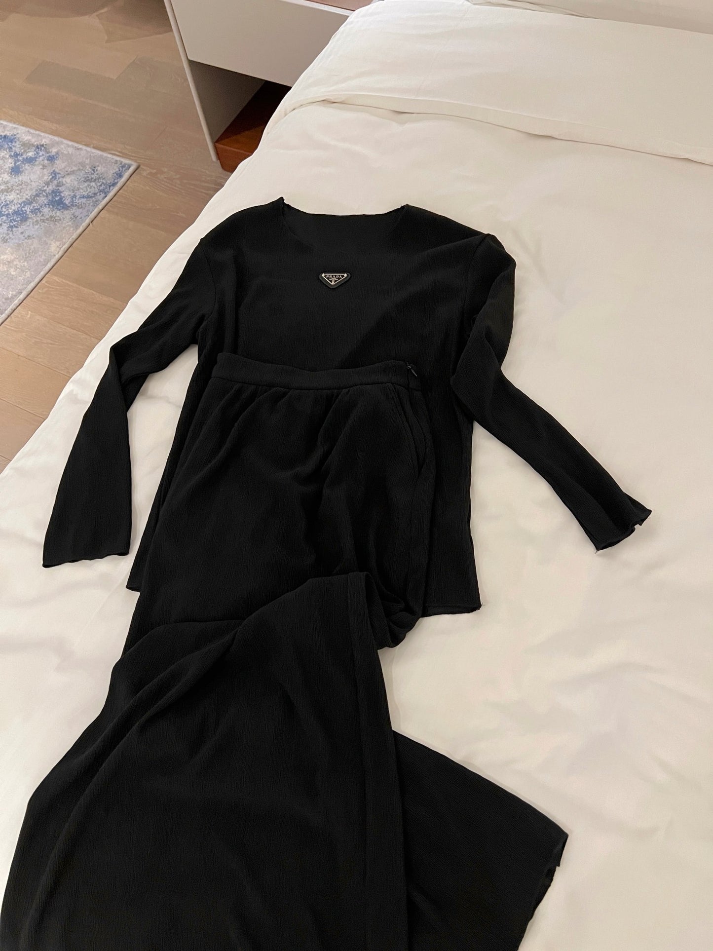 PRD Classic Long Sleeve Maxi Dress Set 0724101106