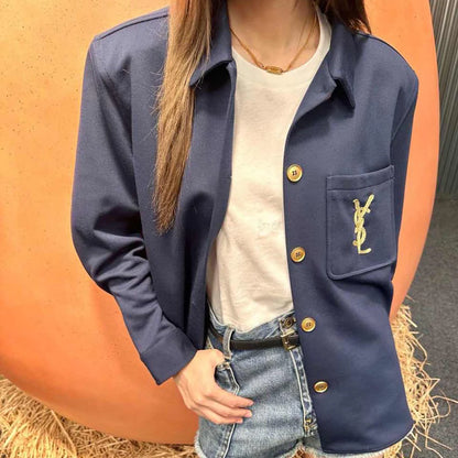 New fashion versatile casual shirt for women 1024010506