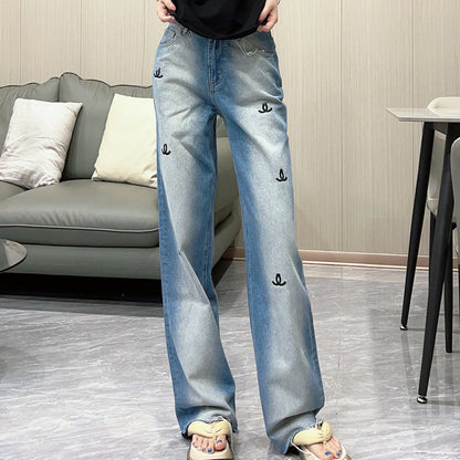 New Versatile Casual Straight Jeans PF1023101224