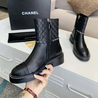 CH New style genuine belt chain boots PD24092320