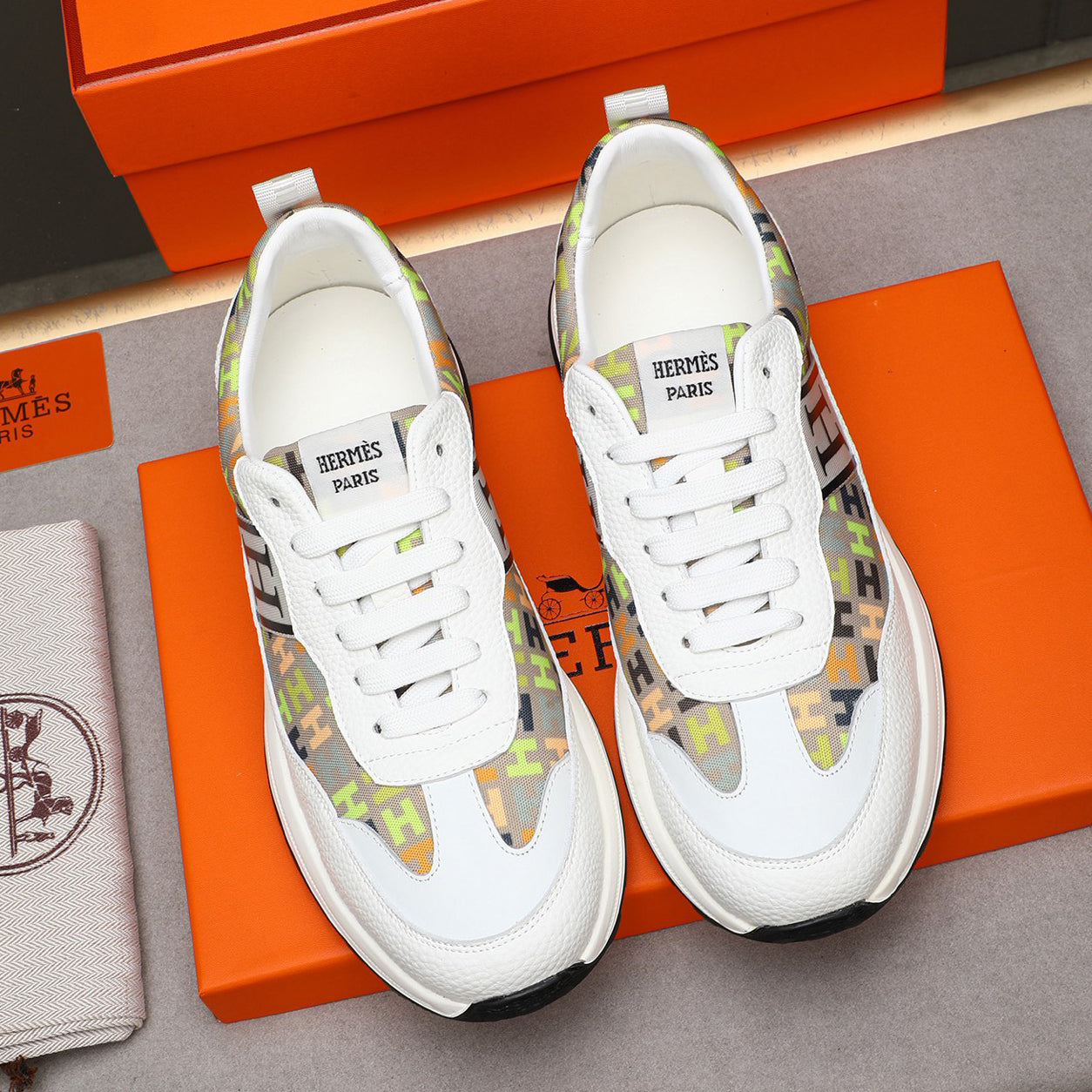 Men's Color-Blocked Sneakers 1025092520