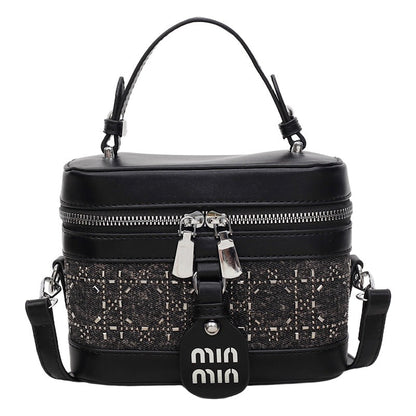 High-quality leather shoulder bag 2025073004