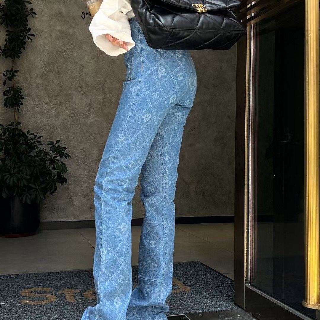 Fashion new printed jeans PD1023081011