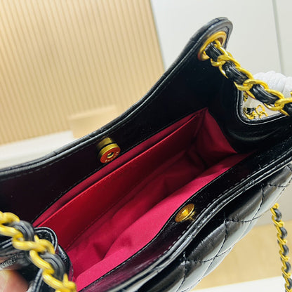 New Gold Coin Croissant Bag