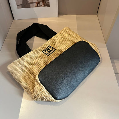 CNL summer pastoral woven handbag 0724041119