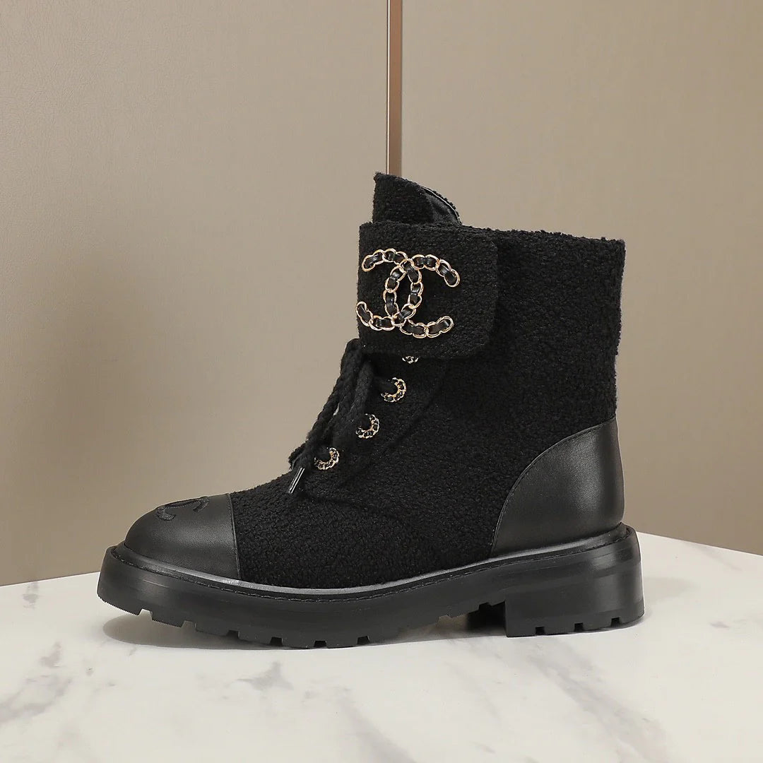 New Fashionable Versatile Short Boots 1024103117