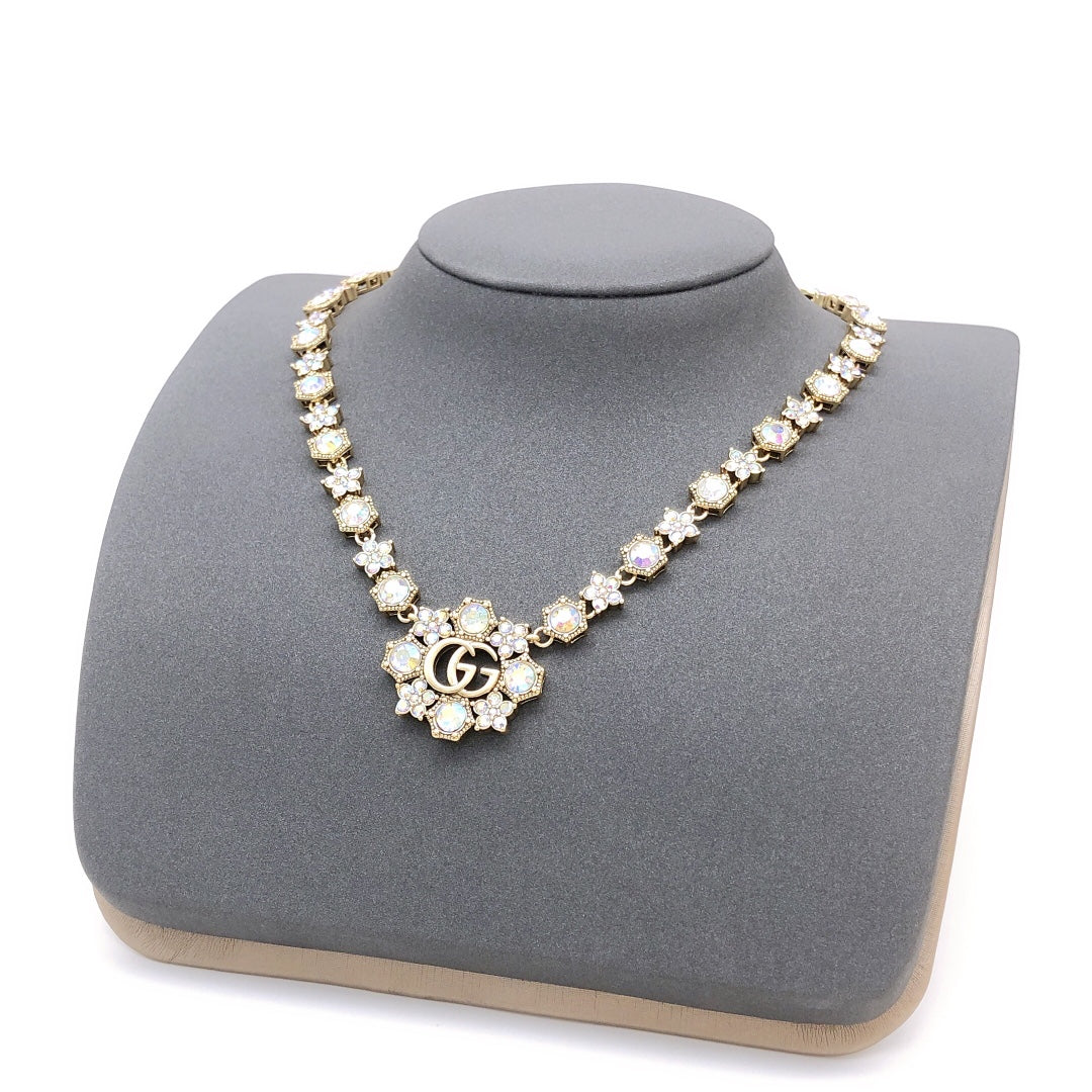 G fashionable stone necklace XC0723103006