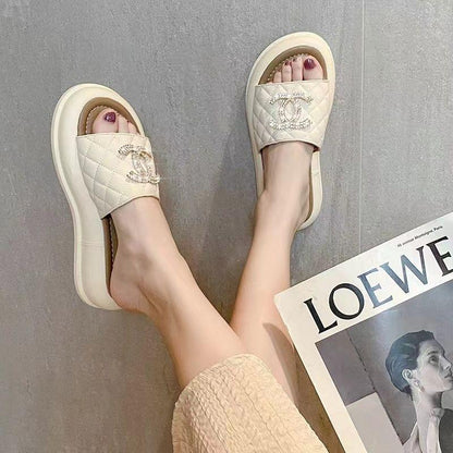 New Style Thick Sole Fashion Personalized Lazy Shoes 1024052113