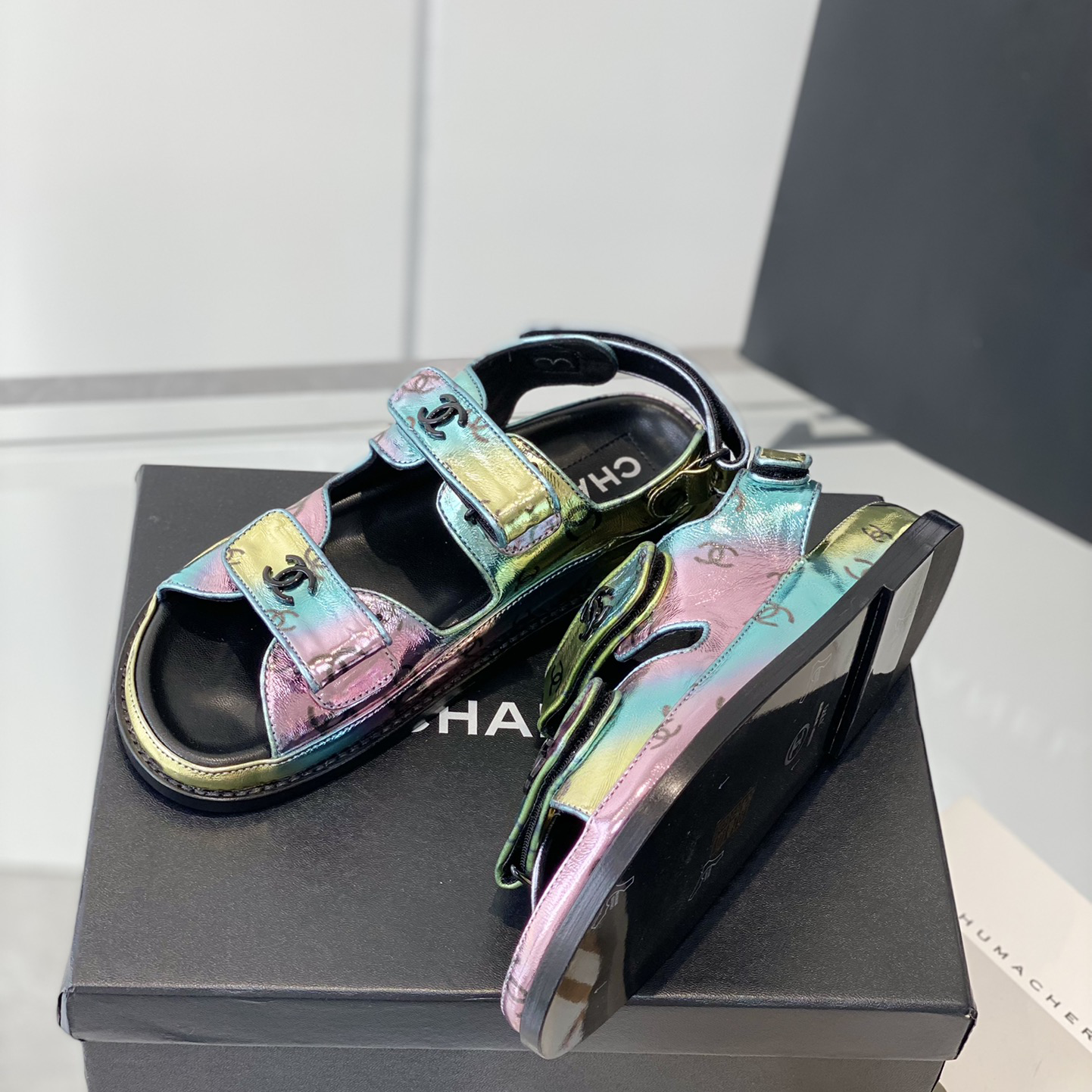 New Gradient Color Summer Sandals XC07053105