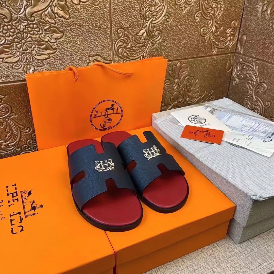 New High Leather Slippers 1024032121