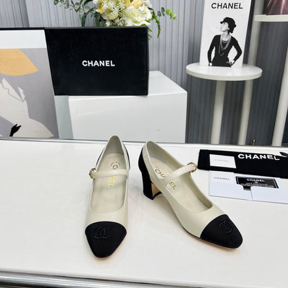 Chane1 top fashion classic color block high heels 0724030816