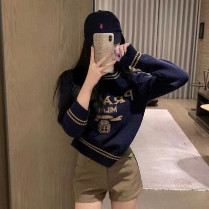 PR Long Sleeve Crewneck Sweater 1824091012