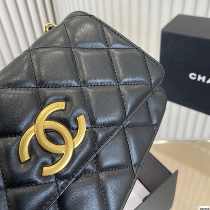 Black Exquisite Luxury Chain Bag WLFBG23021714