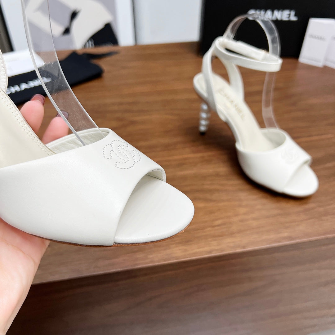 Chane1 top fashion classic pearl high heels 0724030817