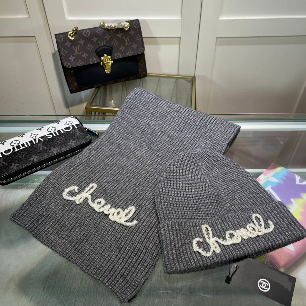 Fashion New Classic Set Hat Scarf NWH1023100710