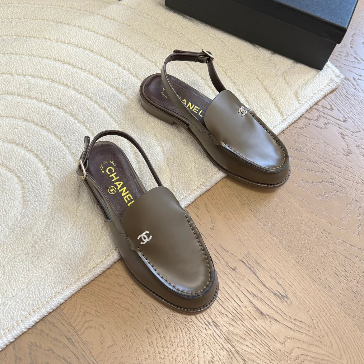 25c new 3cm heel buckle back strap sandals 1025032819