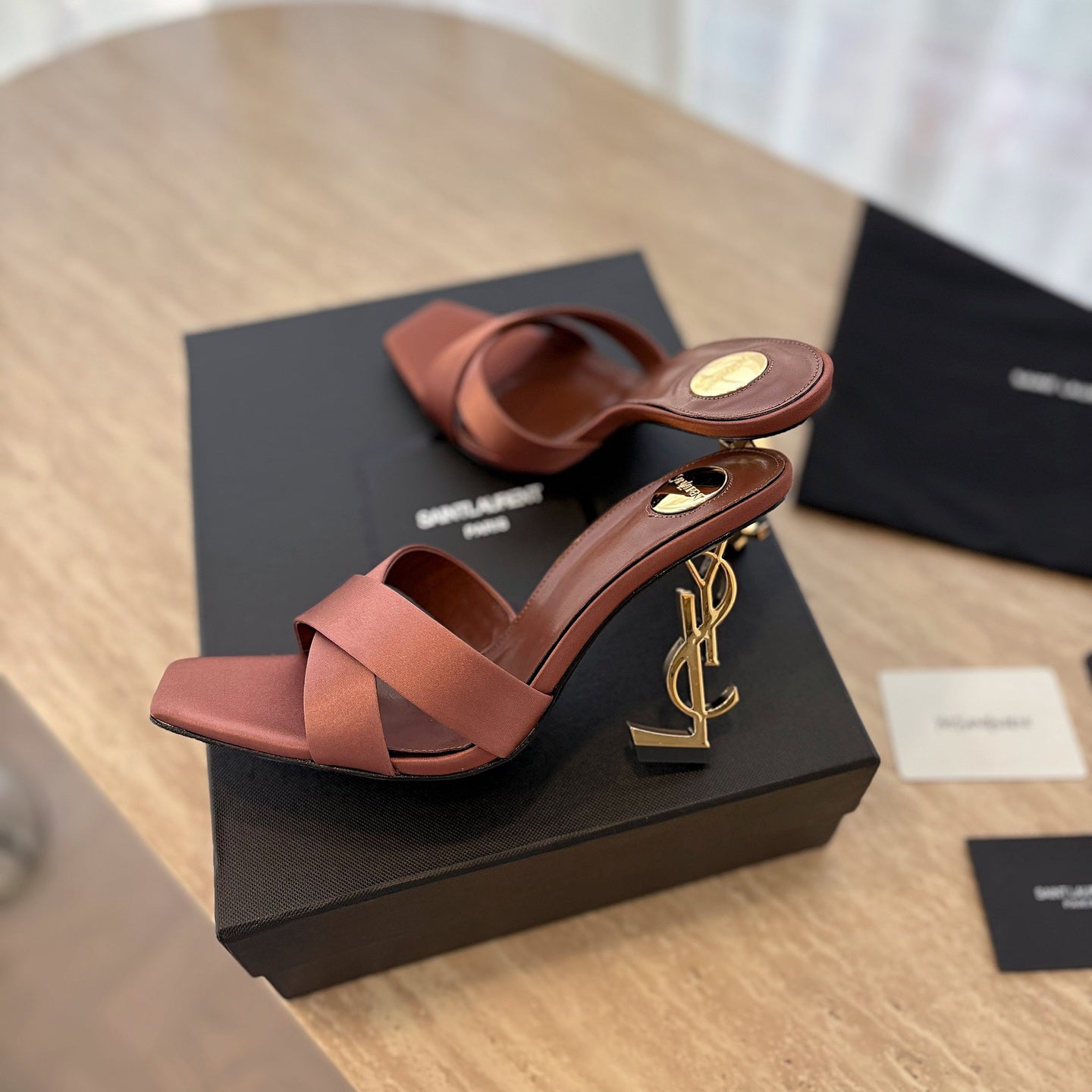 Women's stylish luxury YSL high heels