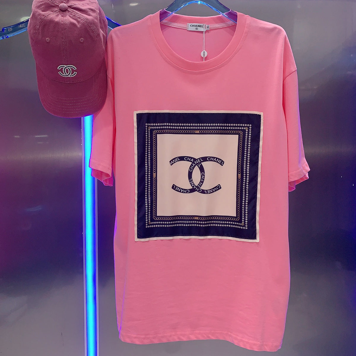 Fashion all-match round neck short sleeves MM10041347