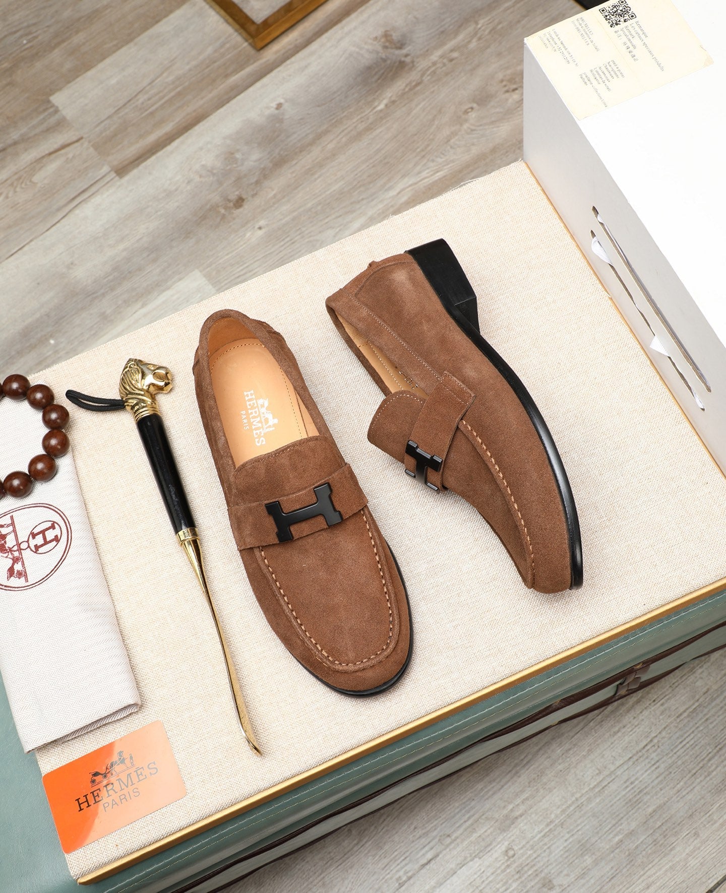 HMS suede loafers 0725070202