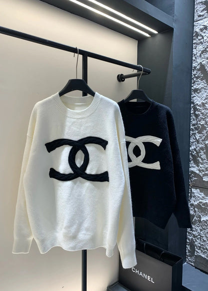 CNL crew neck long sweater 0724121108