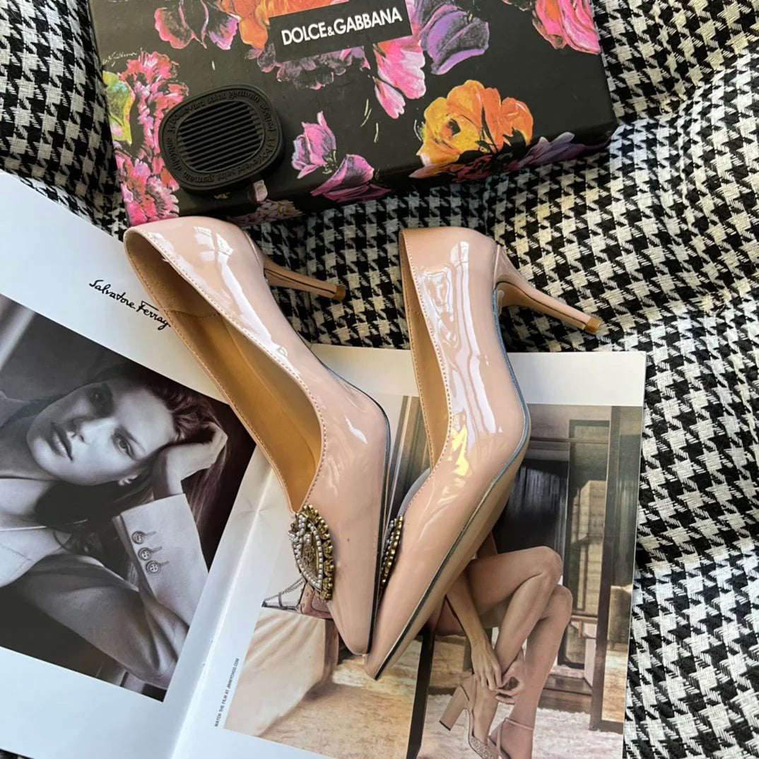 New Fashion Versatile Casual High Heels 1024010217