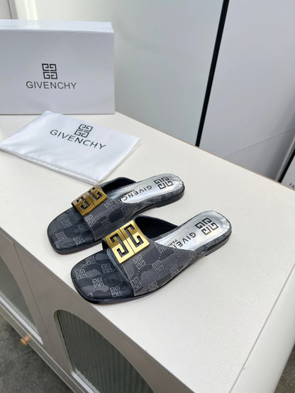 GCY open toe flat slippers 0725031802