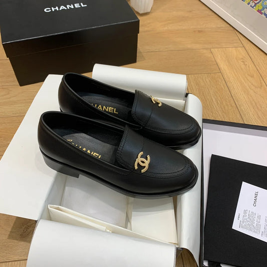 Classic Colour Block Double C Loafers 1024122402