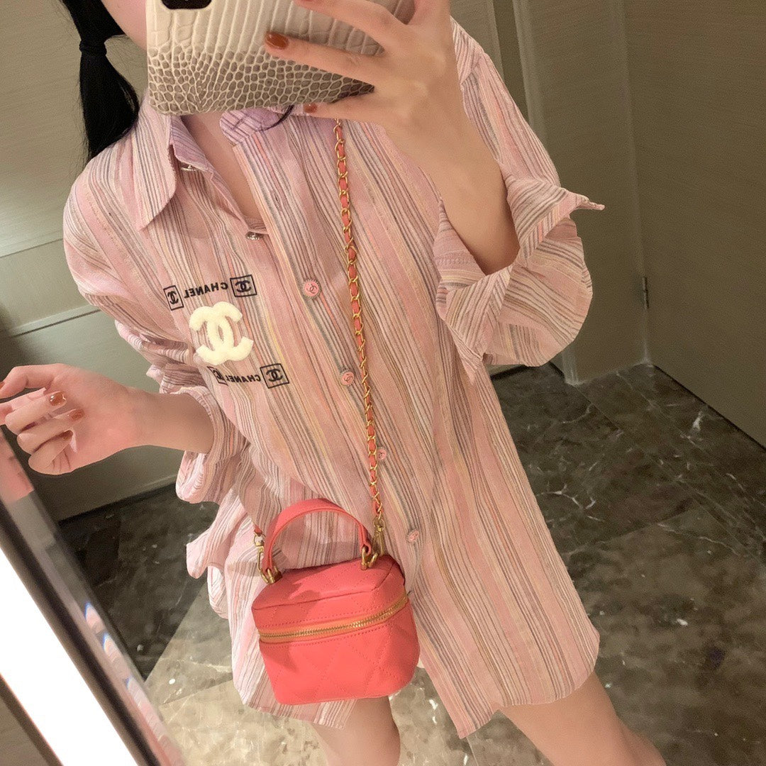 CN fashion striped shirt XC0723092601