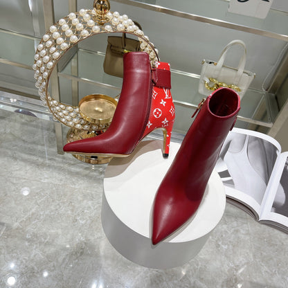 Lvv fashionable skinny ankle boots 0725090812