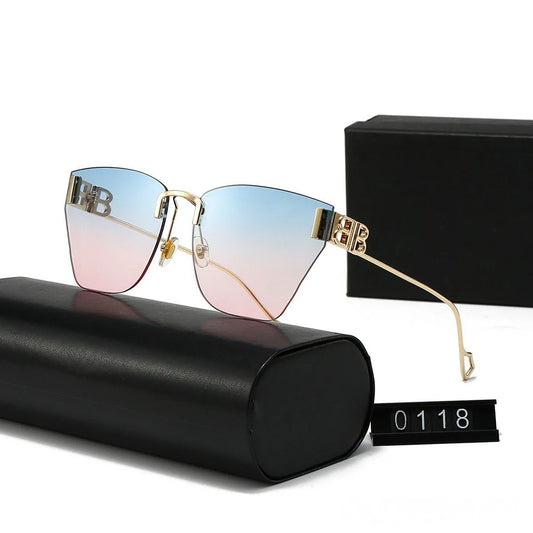 New Sunglasses Sunglasses Fashion High Large Frame 1024060514
