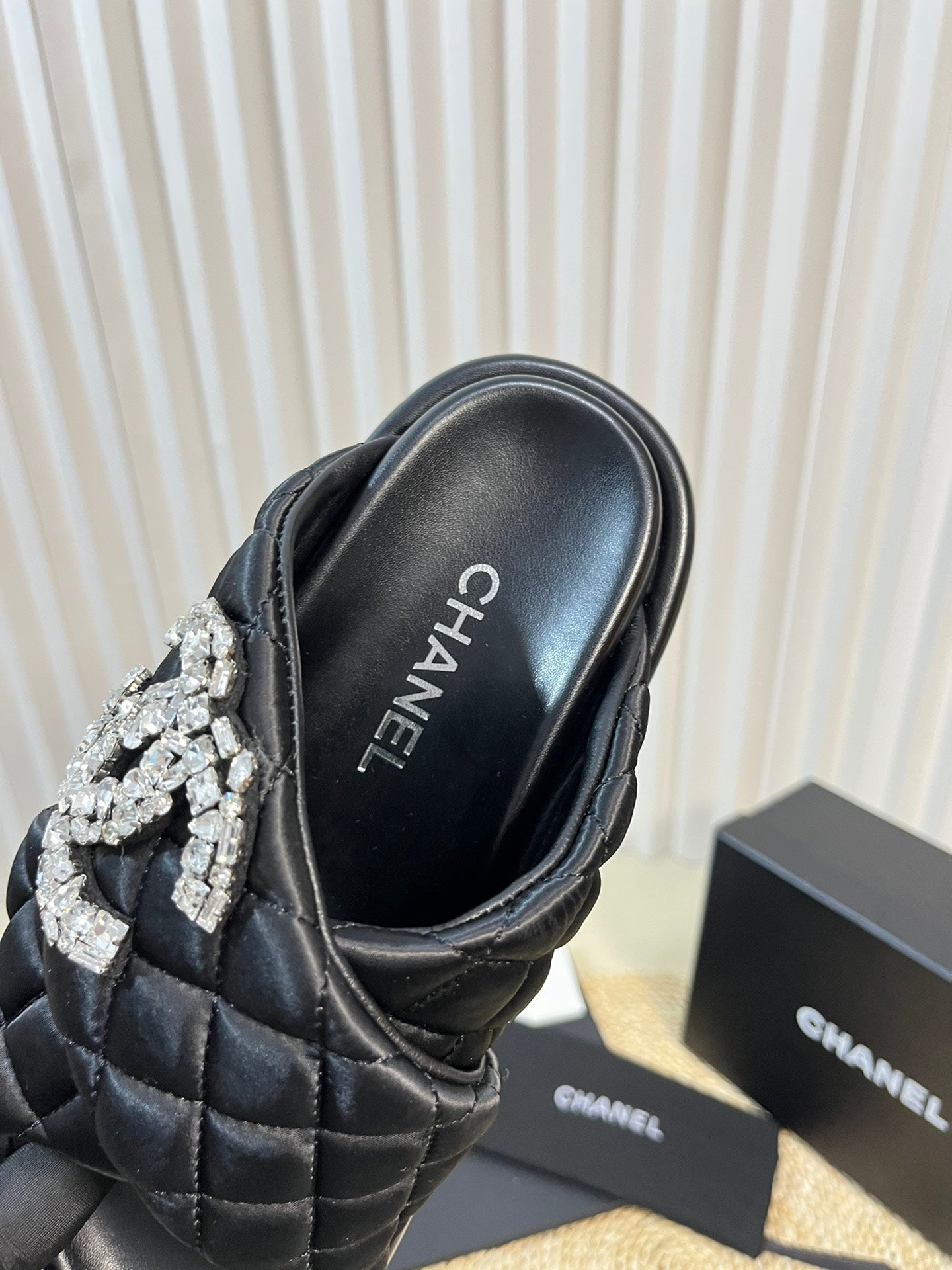 CNL thick-soled Velcro women's slippers 0724042704