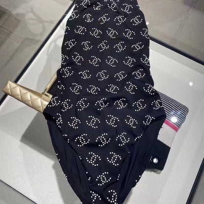 Summer New Black C Logo Women's swimwear-PD202353001