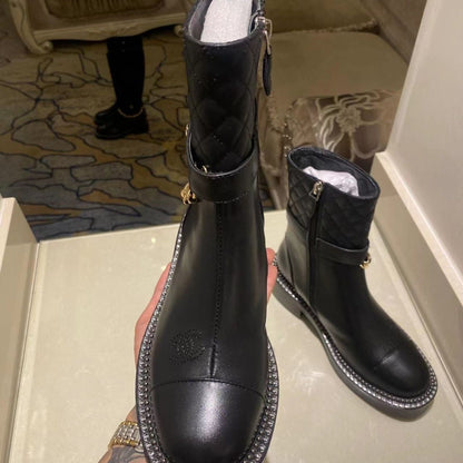 Woemn Classic Chain Martin boots 900092701