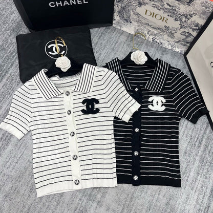 New Versatile Casual Knit Short Sleeve 1025042103