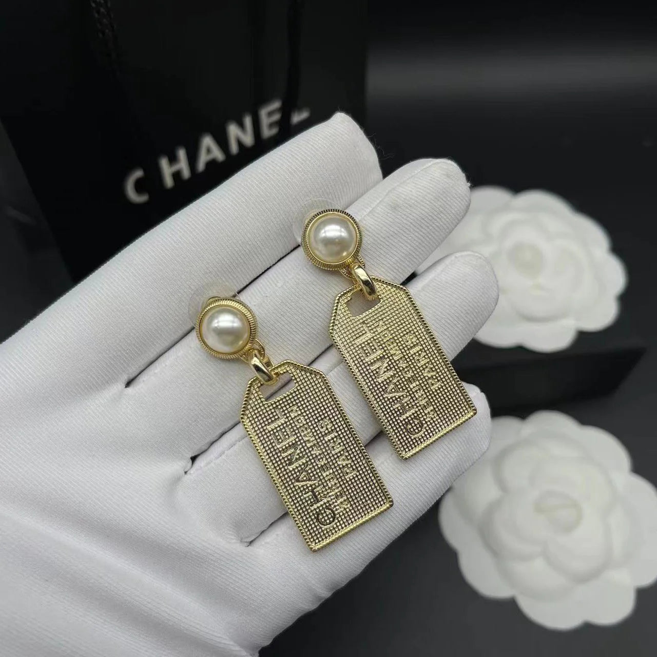 Fashionable Tassel Full Diamond Earrings 1024010313