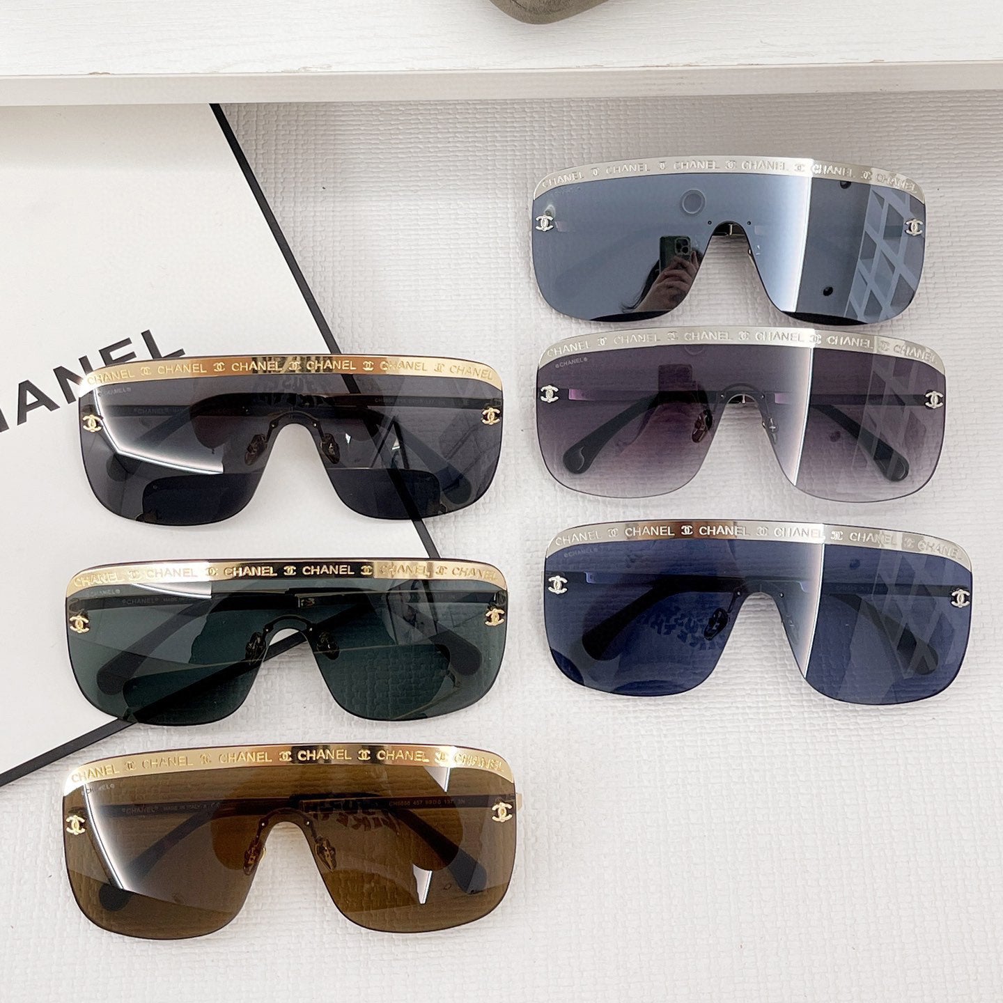 Rimless Full Lens Sunglasses XC16060601