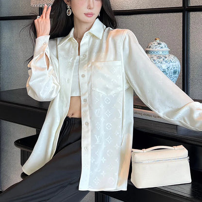 New Fashion Embossed Shirt 1024080501