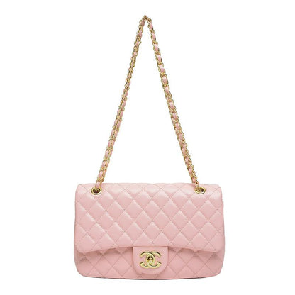 Small fragrant style rhombus chain bag 0823113010