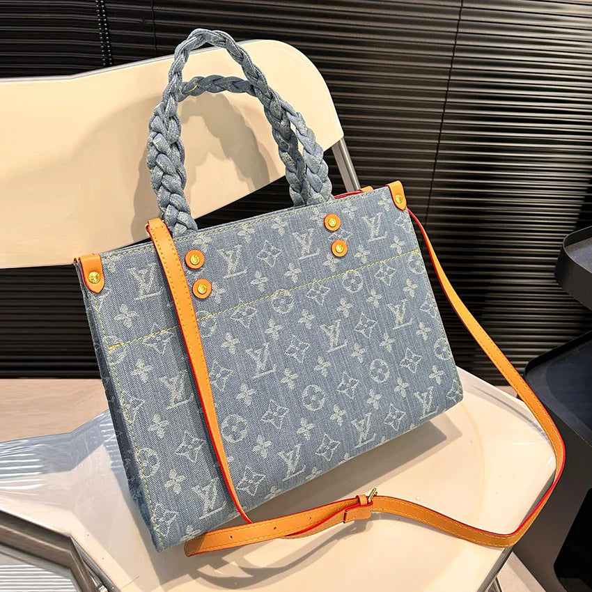 New fashion versatile denim handbag crossbody bag 1024052218