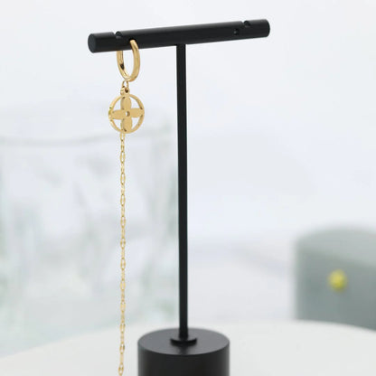 New Fashion Simple Flying Flower Tassel Earrings 1024050904