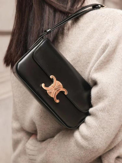 New Niche Superior Texture Underarm Bag Shoulder Handbag 1024041511