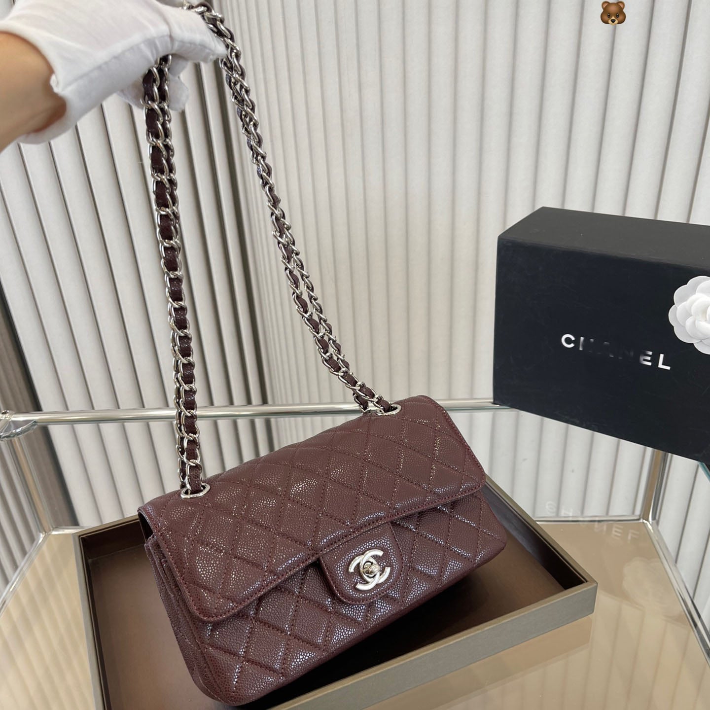 Six Color Classic Flap Chain Bag WLFBG23021716