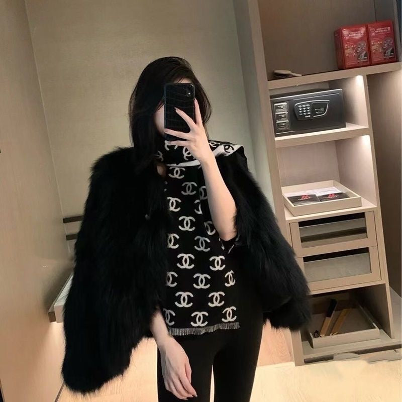 Fashion and versatile high-end cashmere scarf PD1023042823