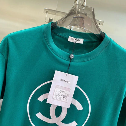 New Fashion Letter Printing Casual Short Sleeve Men's And Women's 1024071209