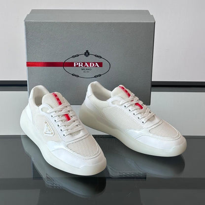 PR Mesh lace-up sneakers 0725061201