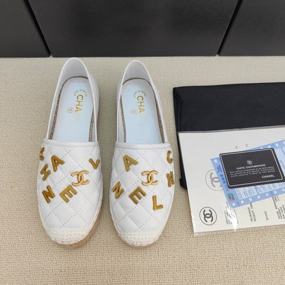 Fashion new leather straw woven fisherman's shoes PD10063025