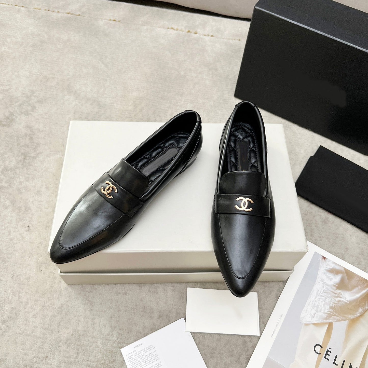 New casual pointed loafers XJ1023101718