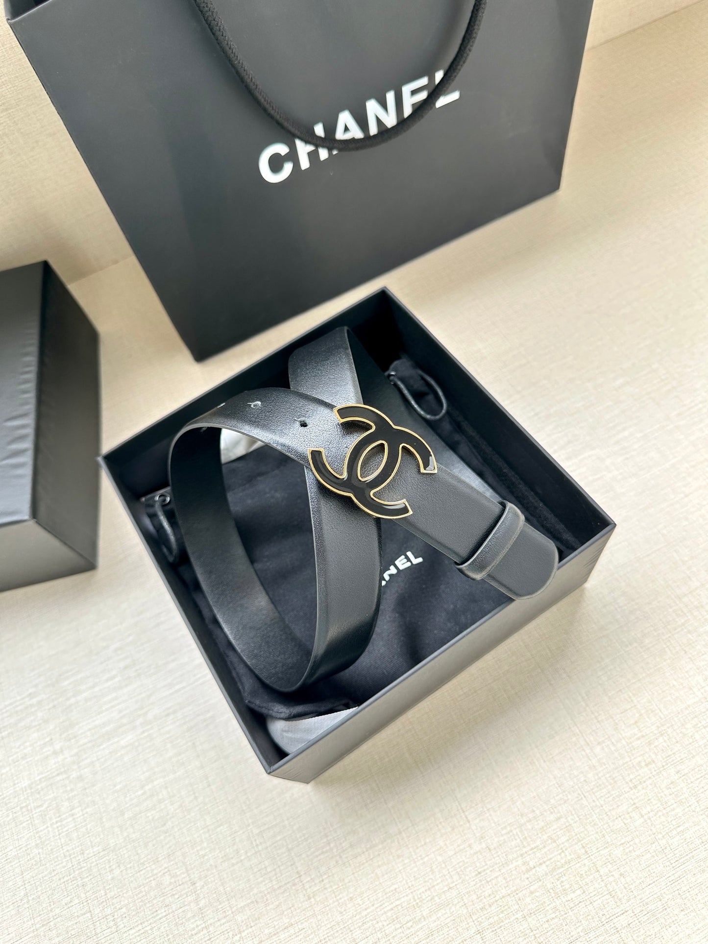 CNL Fashionable women's leather classic belt 0724102302